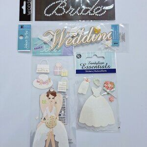 3-Dimensional Stickers - Wedding Lot - NWT